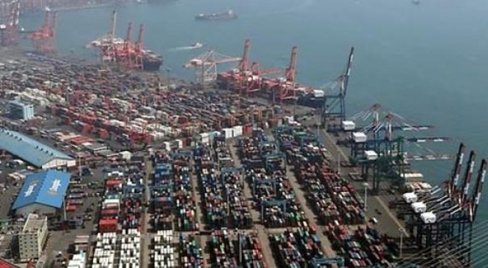 Korea's exports fall 8.7% in first 10 days of Sept.