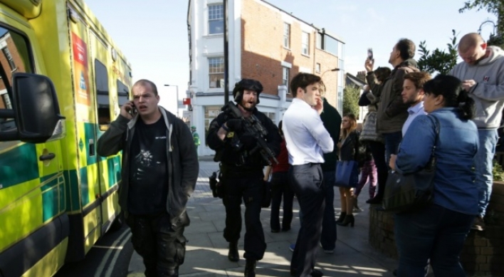 22 injured in London underground bomb attack