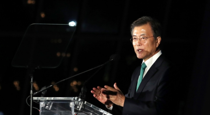 Moon assures US Korean economy strong despite NK provocations