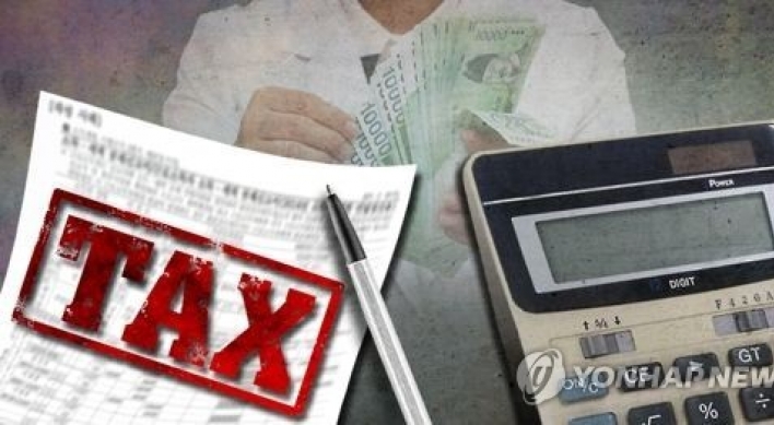 Korea's tax rate will be 5th highest under gov't plan