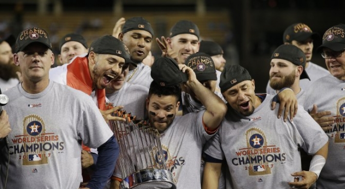 Astros win 1st World Series crown