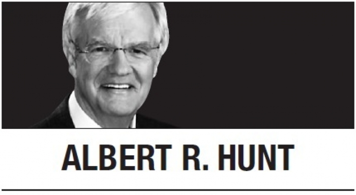 [Albert R. Hunt] China has upper hand, while US hobbled by Trump
