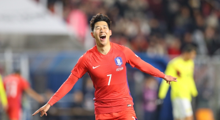 S. Korea stun Colombia in football friendly
