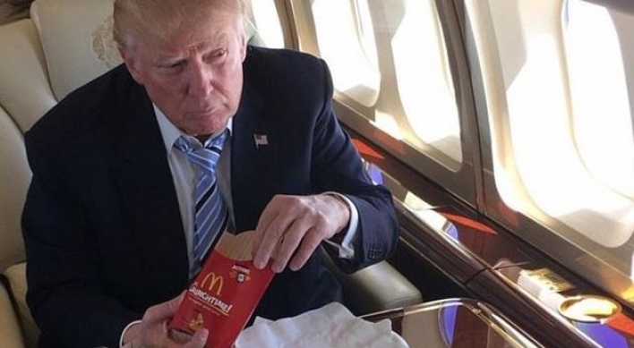 백악관 셰프 당황케한 트럼프의 ‘맥도날드 버거’ 주문