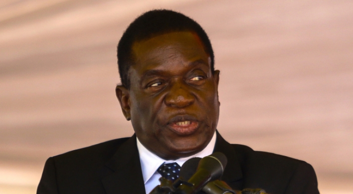 Mnangagwa replaces Mugabe as ZANU-PF party chief: party delegate