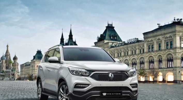 G4 Rexton takes lead in large SUV market