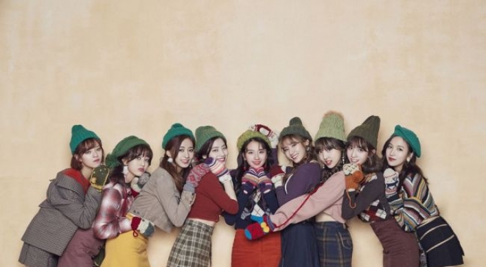 Twice performs at Japanese year-end music festival