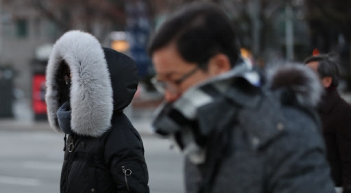 [Weather] Wind chill in Seoul drops to minus 16 degrees Celsius