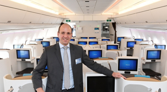 [Herald Interview] Airbus promotes brand new A350-1000 as perfect fit for Seoul