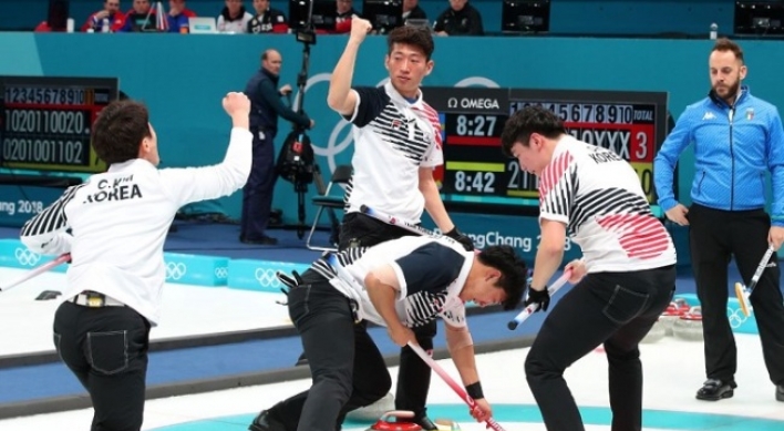 [PyeongChang 2018] Korean male curling team posts rare win against Italy