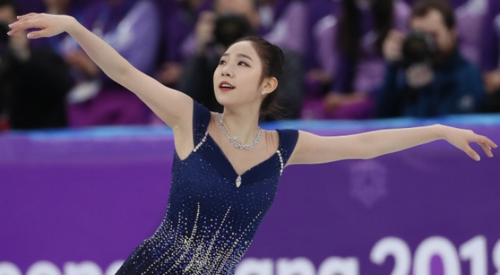 [Photo News] Korean figure skaters Choi Da-bin, Kim Ha-nul at PyeongChang