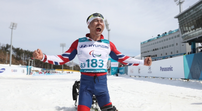 [PyeongChang 2018] Para Nordic skier Sin Eui-hyun becomes 1st S. Korean to win gold at Winter Paralympics