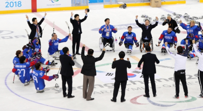 [PyeongChang 2018] S. Korea defeats Italy to take ice hockey bronze at PyeongChang Paralympics