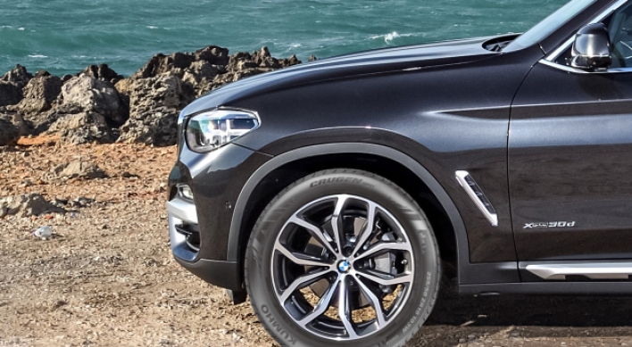 Kumho Tire to supply tires for BMW’s new X3