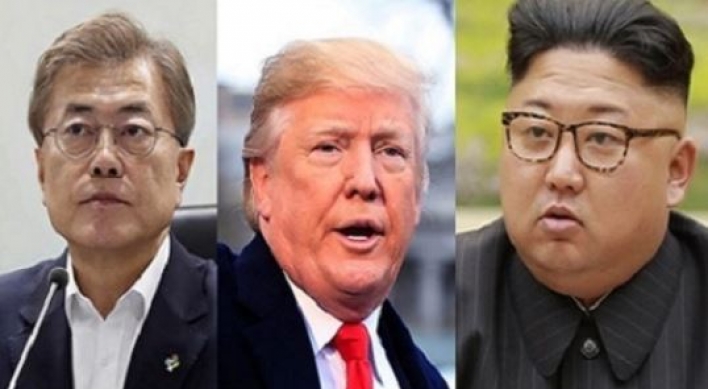 [Breaking] Moon hints at possible three-way summit with US, N. Korean leaders