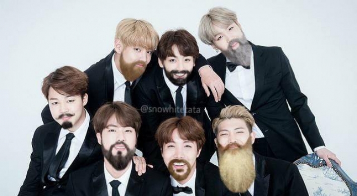 BTS grow beards for April Fools’ Day?
