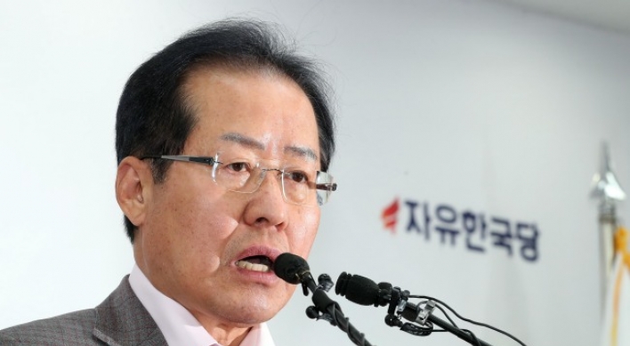 Hong still railing against inter-Korean summit