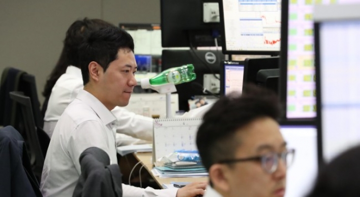 Korean stocks newly added to MSCI EM moderately rally