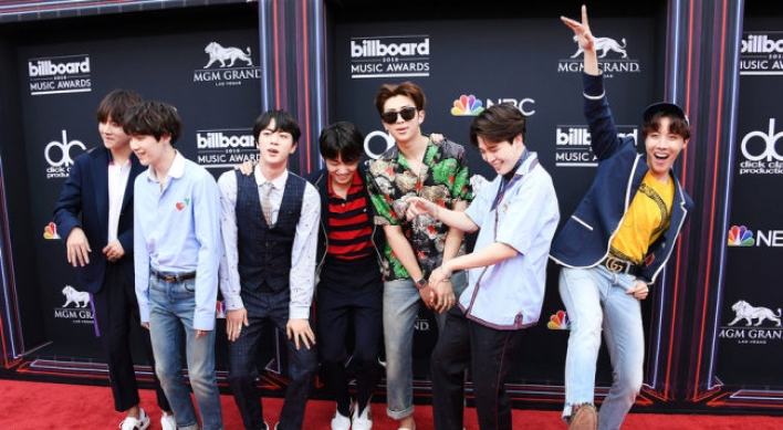 BTS scoops up second Billboard Music Award for Top Social Artist