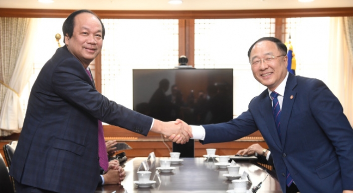 S. Korean, Vietnamese ministers discuss ways to enhance relations