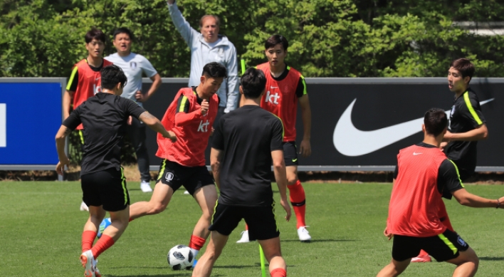 S. Korea looking to tighten security in last World Cup tune-up in Austria