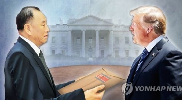 N. Korean official due to meet Trump, deliver letter from Kim