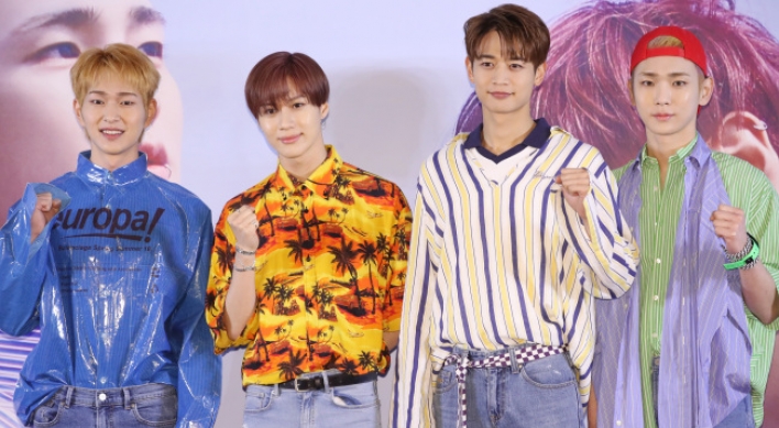 10-year-old SHINee returns with 3-part LP, hopes to stay for another 10 years