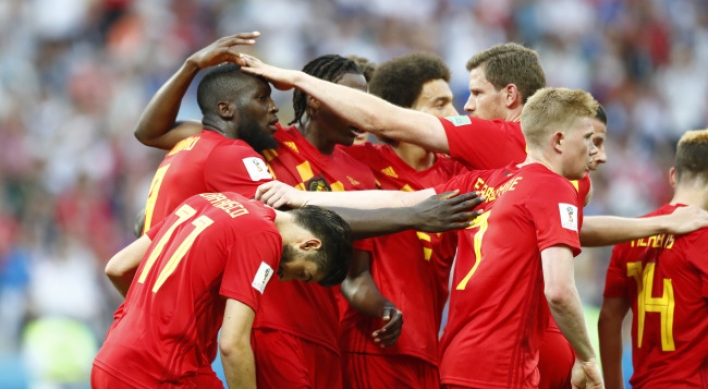 [World Cup] Belgium wakes up in 2nd half, rolls past Panama 3-0