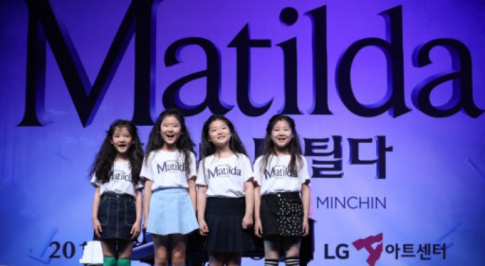 Award-winning musical 'Matilda' to premier first non-English production in Seoul