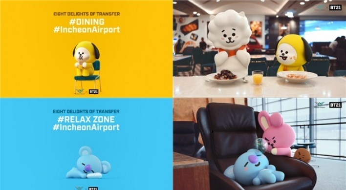 Incheon Airport signs on BTS to target millennial tourists