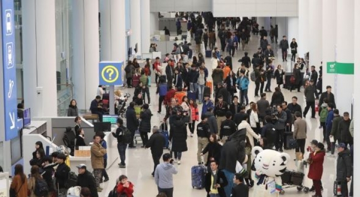 Number of new Incheon airport terminal users tops 9 m