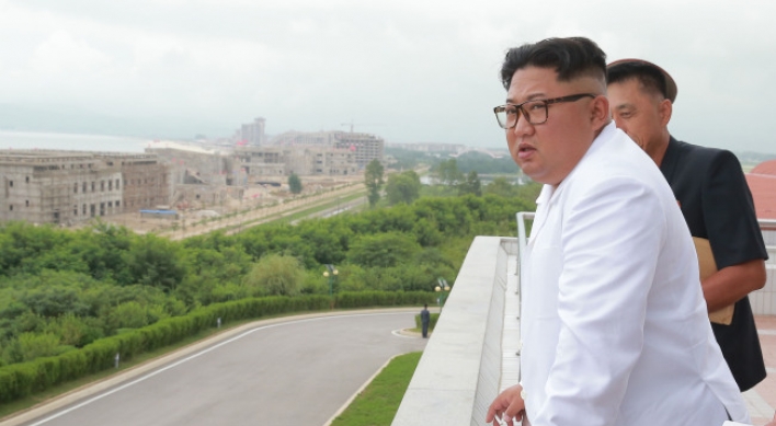 Kim Jong-un denounces international sanctions