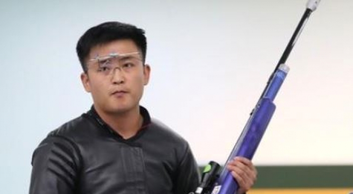 N. Korean shooter wins gold in 10m running target mixed