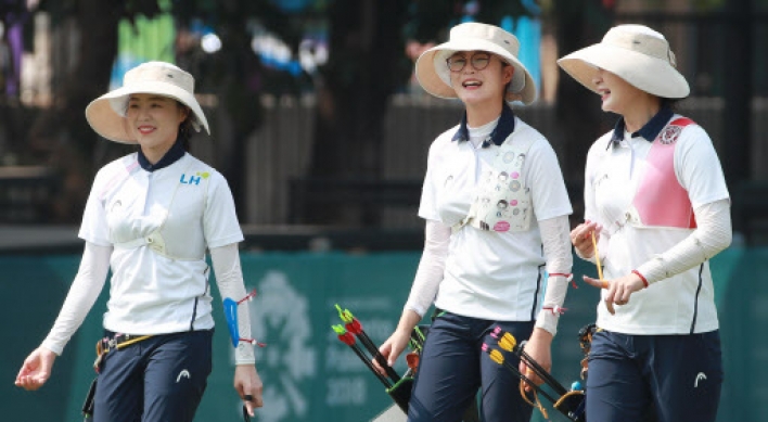 S. Korea beats N. Korea in women's archery team event
