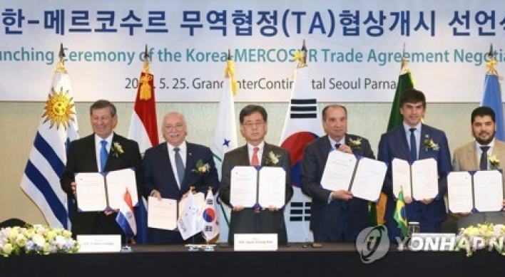 Korea takes first step in trade, investment with South American bloc