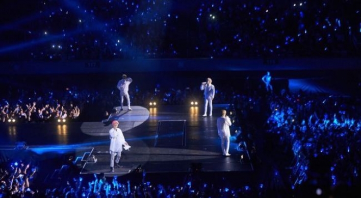 Winner’s blue waves in the Philippines