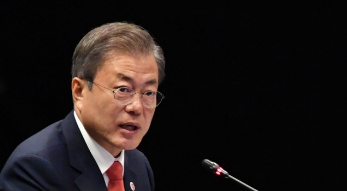 Moon highlights cooperation, suggests multilateral summits at ASEAN meeting