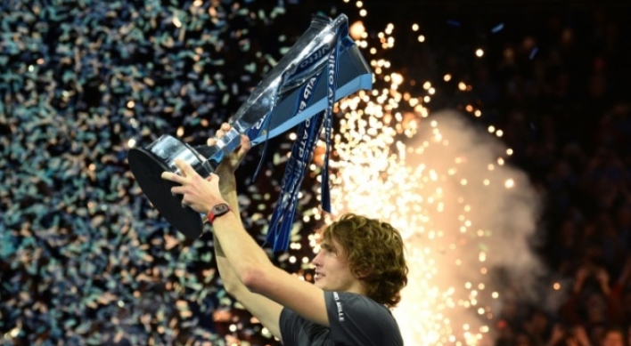 Zverev beats Djokovic in 2 sets to win ATP Finals title