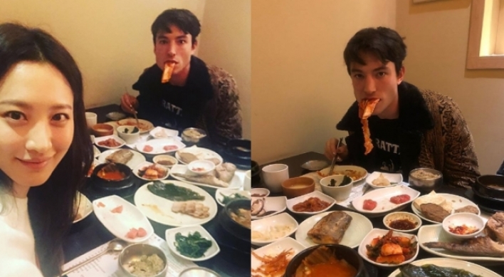 Ezra Miller spotted with Claudia Kim in Seoul