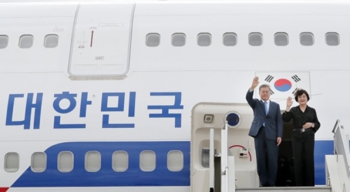 S. Korean president arrives in Argentina for G-20 summit
