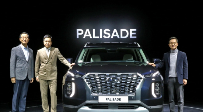 Palisade aims to take No. 1 in large SUV segment