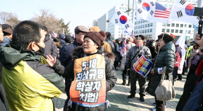 [Newsmaker] Outraged Gwangju citizens take to National Assembly over opposition lawmakers’ Gwangju Uprising remarks