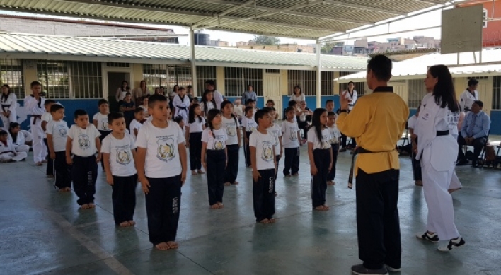 Taekwondo adopted as part of regular school curriculum in Honduras