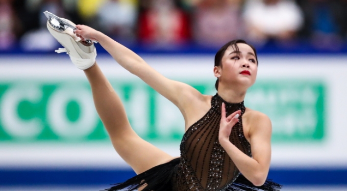 S. Korean Lim Eun-soo finishes 10th at figure skating worlds