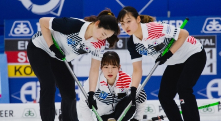 S. Korean women's curling posts highest-ever position for Asian team in world rankings