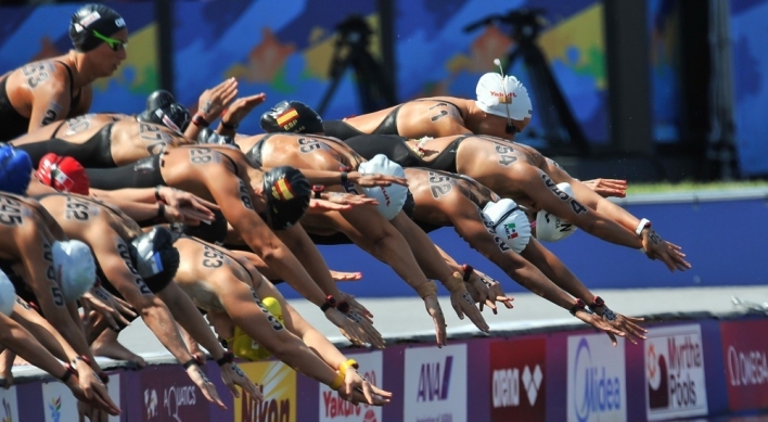 [Weekender] Expect faster swims at Yeosu open-water races