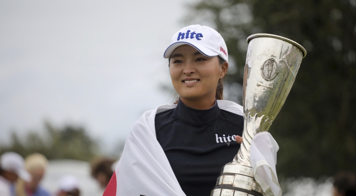[Newsmaker] S. Korean Ko Jin-young wins Evian Championship for 2nd career LPGA major