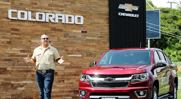 [Photo news] GM Korea launches Chevrolet Colorado in Korea
