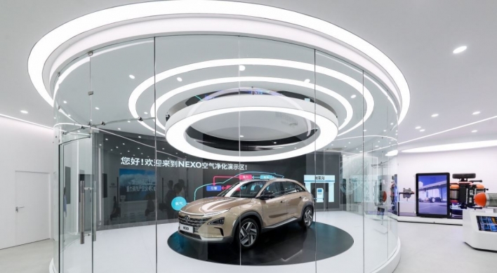 Hyundai Motor opens hydrogen showroom in Shanghai