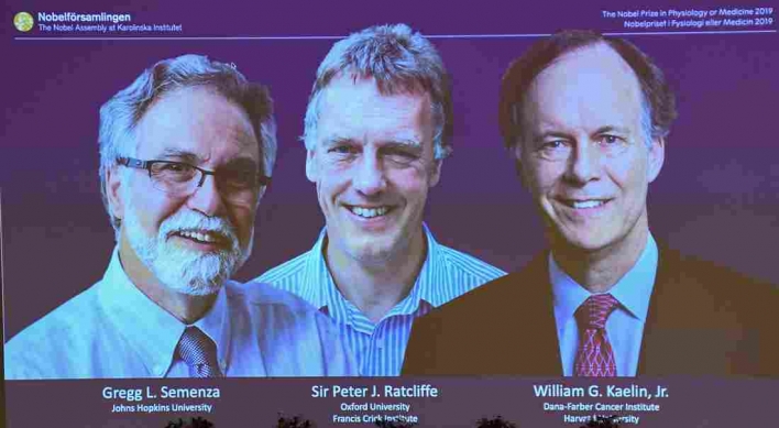 Trio win medicine Nobel for work on how cells adapt to oxygen